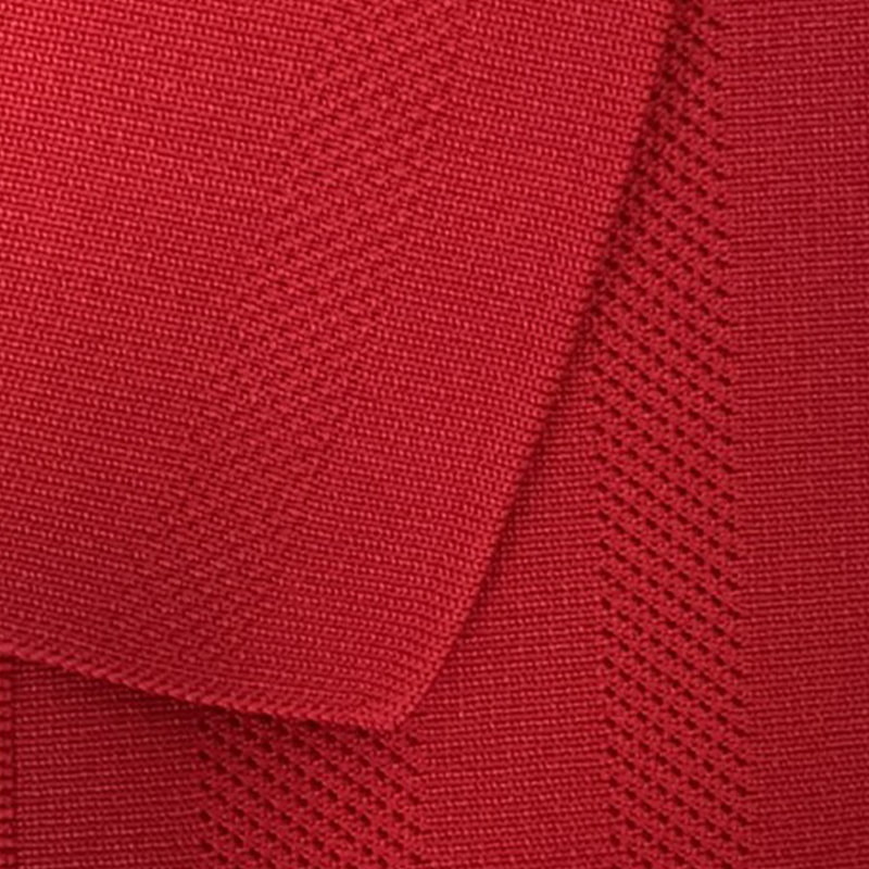 Gola jacquard Excelente sensação de mão, macia e sedosa